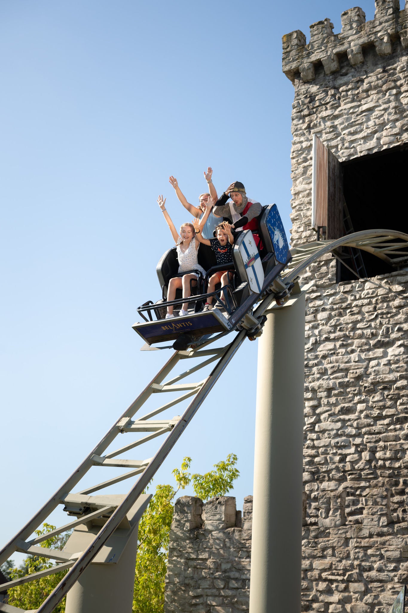 Drachenritt attraction Belantis