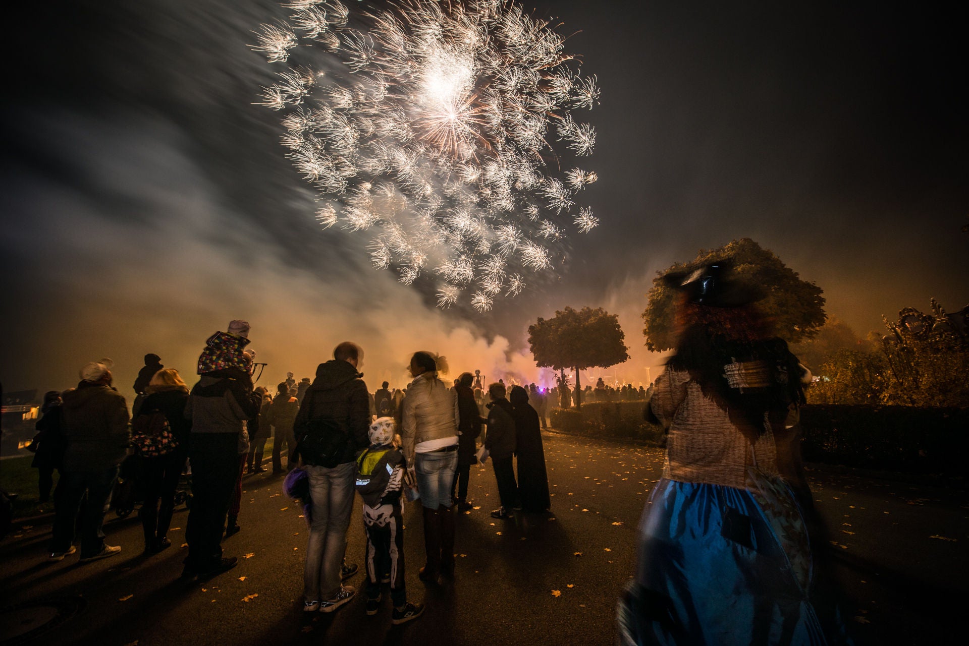 Belantis illuminierte Schloss