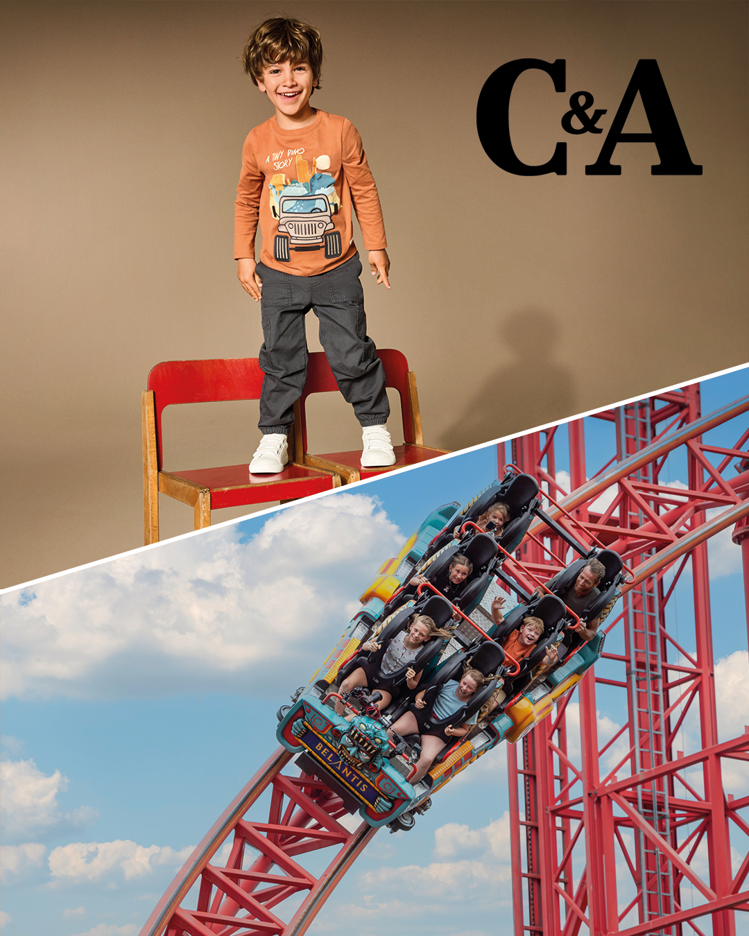 Bild mit C&A Logo