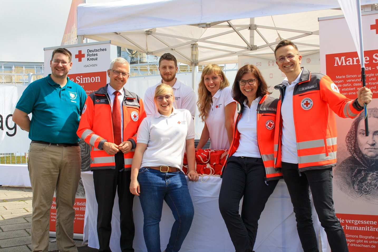 Das Organisationsteam des DRK-Familientag