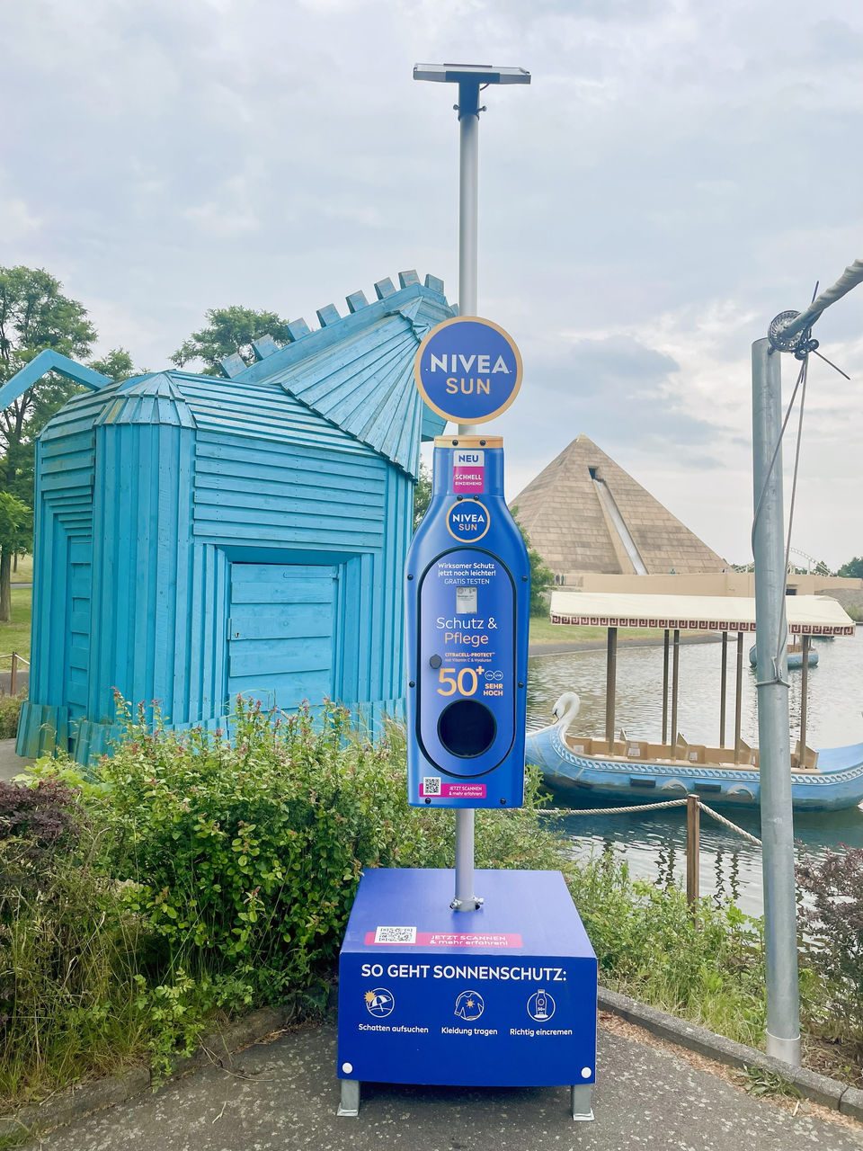 Sonnencremespender von NIVEA