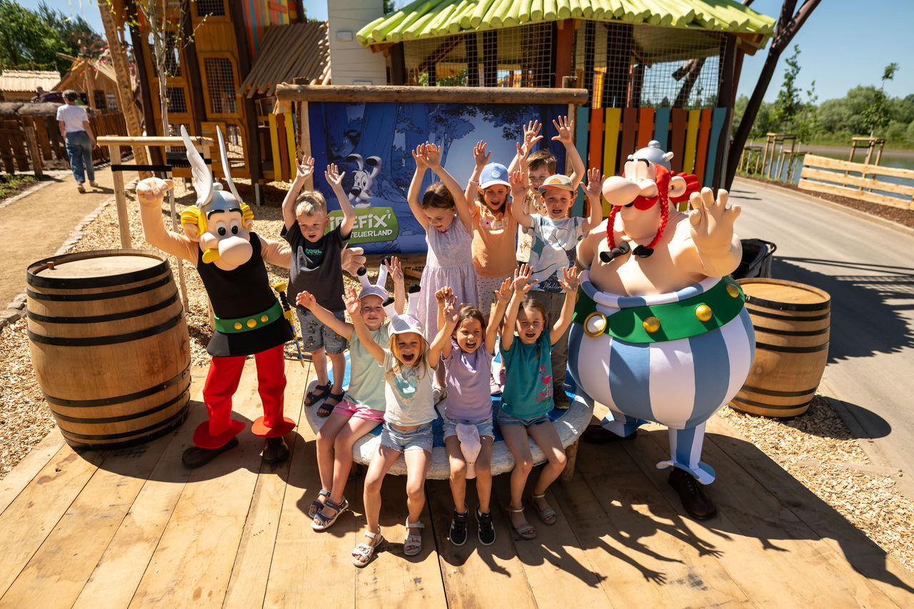 Meet and Greet Asterix und Obelix